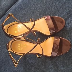 Mix 6 Patent Dark Plum pumps